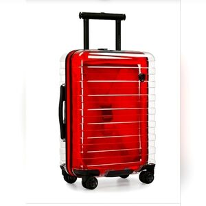 Traveler's choice the millennial II transparent carry-on luggage